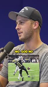 Jared Goff will not apologize to Saints fans for the missed pass  interference call cause missed calls happen all the time #nfl #lions  #football #barstoolsports