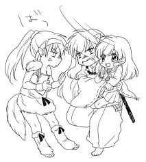 You can use our amazing online tool to color and edit the following inuyasha coloring pages. Pin On Coloring Pages And Worksheets