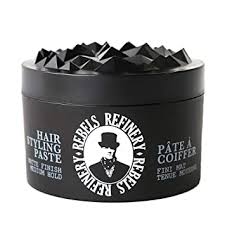 Hair paste is a useful product that styles your hair with a more natural finish, without having the glossy after tones of gel. Amazon Com Rebels Refinery Hair Styling Paste For Men Medium Flexible Hold And Matte Finish Adds Texture And Thickness To Thinning Hair Water Based Formula 3 5 Oz Beauty