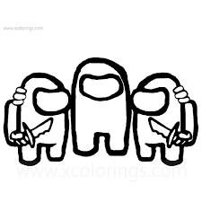 Unofficial subreddit for the game among us by innersloth. Among Us Coloring Pages Impostors Friend Xcolorings Com