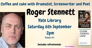 ☕ Coffee & Cake with Roger Stennett 🍰 Join us for an inspiring afternoon  with Roger Stennett — Dramatist, Screenwriter, and Poet — as he shares  stories from his freelance writing journey