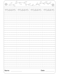 Practice writing words in standard print. 55 Awesome English Handwriting Practice Worksheets Samsfriedchickenanddonuts