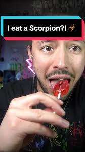 Eating a Scorpion Lollipop: A Taste Test!