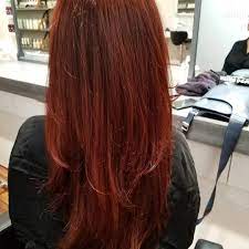 We Used Vesuvius Red 7ncr With Barolo Gloss At Madison Reed Color Bar For This Gorgeous Red Hair Color Perfect Hair Red Hair Color Hair Styles
