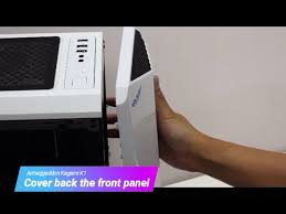Armaggeddon Kagami K1 Rgb Atx Pc Casing How To Set Led Effect Youtube