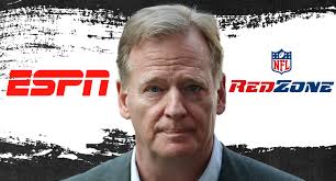 What role does ESPN have in RedZone airing commercials?