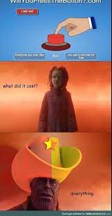 You Should Ve Gone For The Hat Funsubstance Funny Marvel Memes Mcu Memes Really Funny Memes