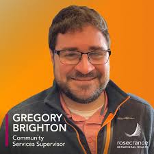 Meet Gregory Brighton, a dedicated community leader overseeing outpatient  mental health services in central Illinois. With a background as a mental  health technician in residential care, Gregory has always been driven by