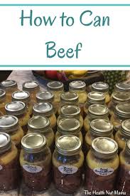 Raw pack canning meat all varieties from canada. How To Can Beef Or Venison The Health Nut Mama