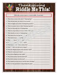 Thanksgiving Riddle Me This Etsy Fun Thanksgiving Games Thanksgiving Games Thanksgiving Fun