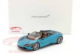 Your destination for buying mclaren 720s. Spark 1 18 Mclaren 720s Spider Year 2019 Belize Blue With Showcase 14qa731cp Model Car 14qa731cp 14qa731cp