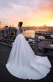 Longsleeve Satin Ballgown Tilda Long Wedding Dresses Classic Wedding Dress Lace Mermaid Wedding Dress