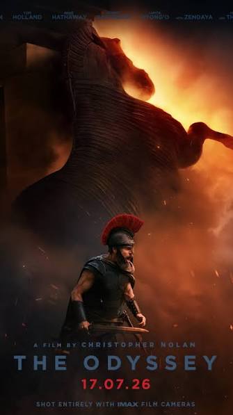 Film #odyssey karya cristoper nolan yg paling ditunggu.. Kisah nya tentang bang Toyib versi Yunani🤭🤭 Hampir 3 jam di bioskop tapi gak kerasa saking seru filmnya.. #movie2026 #christopernolan #nonton #odysseymovie