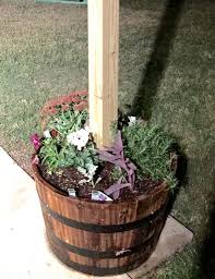 Diy patio area with texas lamp posts | add a patio with fun planter posts to a backyard area. Texas Light Post 3 Steps Instructables