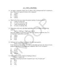 In aqueous solution, there is no aluminium metal will react with dilute hydrochloric acid to produce aqueous aluminium chloride. As Unit 1 Chapter 1 Past Papers Mole Unit Hydrogen