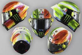 As usual, this means that we have another special agv helmet from valentino rossi to. Rossi Reveals His 2019 Mugello Helmet Motogp