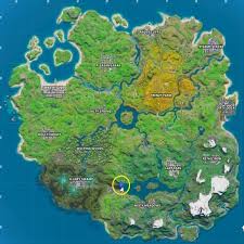 Fortnite Chapter 2 Where To Find The Letter E Fortnite Battle Royale Game Map