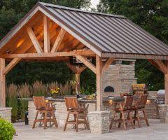 .roof patio gazebo steel frame pavilion with netting and shade curtains for garden,patio,party for sun and rain skylights, with mosquito nets, waterproof soft metal roof pavilion, for lawns. Small Pavilion Patio Traditional With Metal Roof Side Burner Small Outdoor Patios Rustic Outdoor Outdoor Patio Lights