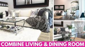 This program generates a 3d image of your room creations in under 5 minutes. How To Combine Living Room Dining Room In Small Space Part 1 Youtube
