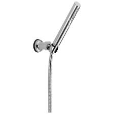 Delta watersense labeled faucets, showers and toilets use at least 20% less water than the industry standard—saving you money without compromising performance. Premium Single Setting Adjustable Wall Mount Hand Shower 55085 Delta Faucet