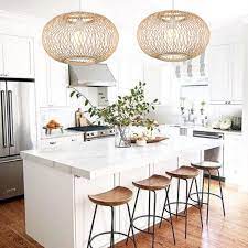 Rattan Pendant Light Rattan Lamp Shade Rattan Light Fixture Wicker Pendant Light Globular Lighting Vintage Ceiling Lamp Wicker Chandelier Wicker Pendant Light Rattan Light Fixture Rattan Lamp