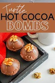 Turtle Hot Cocoa Bombs Recipe Today S Creative Ideas Recipe Hot Chocolate Recipes Delicious Hot Chocolate Chocolate Bomb
