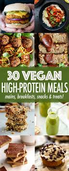 You know, eating food high in protein allows you to prevent muscle loss while on the process of losing weight, and when combined with heavy strength training, it helps keep your metabolic rate high. 30 High Protein Vegan Meals Wallflower Kitchen