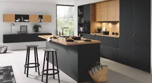 Cuisine noire et bois leroy merlin. Cuisine Noire 39 Inspirations Deco Qui Vont Vous Convaincre