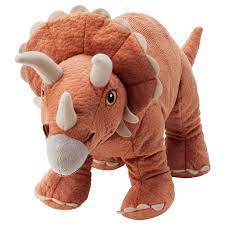 Jattelik Pluchen Speelgoed Dinosaurus Dinosaurus Triceratops 46 Cm Ikea Dinosaur Dinosaur Toys Toys