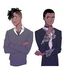 Animated Black Boy Cartoon Characters Eric T Challa Black Anime Characters Black Cartoon Characters Black Anime Guy