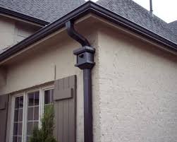 Choosing exterior house colors is tricky because its a big expense. Beautiful Bronze Gutters 1 Bronze Gutters And Downspouts Gutter Colors Gutters Downspout