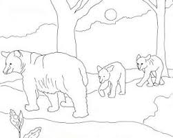 Set off fireworks to wish amer. Black Bear Coloring Page Paperblog