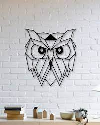 Unique Custom Designed Wall Decoration Product The Owl Metal Wall Art Eagle Metal Wall Art Metal Wall Art Decor Animal Wall Art