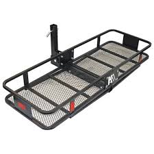 Detail K2 500 Lb Capacity 60 In X 20 In Steel Folding Hitch Cargo Carrier For 2 In Receiver Hcc602 The Home Depot Cargo Carrier Hitch Mounted Cargo Carrier Hitch Cargo Carrier