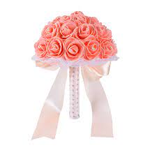 Decide on your color scheme: New Yellow White Blue Wedding Flowers Bridal Bouquets Handmade Artificial Rose Bridal Bouquet For Wedding Decoration Wedding Bouquets Aliexpress