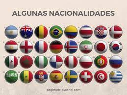 Learn about nacionalidades with free interactive flashcards. Algunas Nacionalidades La Pagina Del Espanol