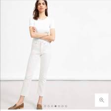 Nwot Everlane Cheeky Straight Ankle Jeans