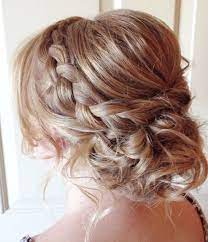 Gorgeous Messy Braided Updo Wedding Hairstyle Featured Hairstyle Heidi Marie G Sofisty Hairstyle Coiffure Mariage Coiffure Coiffure De Bal
