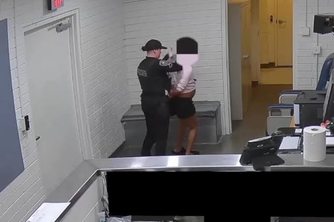 Disturbing footage shows Arizona cop pummeling pregnant woman in handcuffs  - AOL
