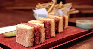 This japanese egg dish can be served on its own with grated radish and soy sauce, sliced and get the recipe for japanese hamburger steak » james oseland. The Wagyu Katsu Sando From Don Wagyu Is The Most Expensive Steak Sandwich In America Chowhound