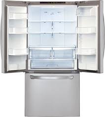 Check spelling or type a new query. Lg Lfc22770st 30 Inch French Door Refrigerator With 21 6 Cu Ft Capacity Smart Cooling System Spillprotector Glass Shelves Smart Pull Handle Ice Maker Humidity Controlled Crispers And Energy Star Stainless Steel