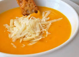Creme De Potiron Au Parmesan Au Thermomix Plat Et Recette Recette Soupe Potiron Potiron Thermomix Recettes De Cuisine