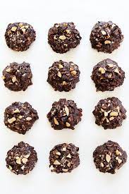 Vegan And Gluten Free No Bake Dark Chocolate Almond Cookie Recipe On Twopeasandtheirpod Com T Almond Meal Cookies Almond Cookies Chocolate Almond Cookie Recipe
