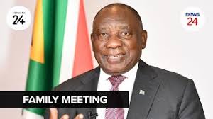Ramaphosa family meeting coming soon, says ntshavheni. Full Speech South Africa To Move To Adjusted Lockdown Level 2 From Monday Ramaphosa Announces Youtube