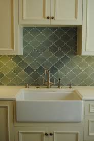 Cream Cabinets Contemporary Kitchen Nest Design Arabesque Tile Backsplash Kitchen Tiles Backsplash Arabesque Tile