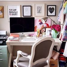 Teen bedroom makeover w/ soothing color palette and uniquie accent wall. Teen Desk Organization Inspiration Popsugar Family