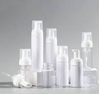 PET Refillable Plastic Pump Bottle Travel Size Face Wash Pump Bottle Facial Foam Bottle Round Shape