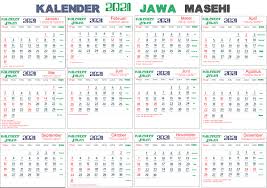 Kalender 2020 ini sudah dilengkapi dengan tanggalan masehi, jawa dan islam (hijriyah. Kalender 2021 Jawa Lengkap Bulan Hari Pasaran Dan Wuku Hari
