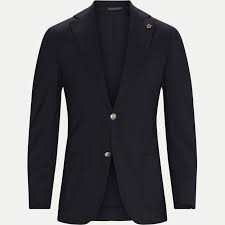 94516 CLUB STRETCH BLAZER Blazer NAVY fra Hansen & Jacob 3000 DKK