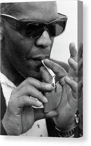 Ray Charles #5 Canvas Print by Bill Ray